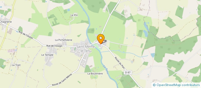 localisation de l'entreprise MONSIEUR FRANK PICHON  MACHECOUL-SAINT-MEME