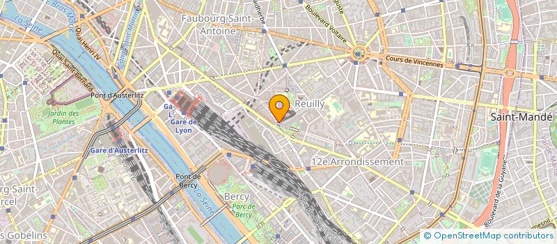 localisation de l'entreprise MONSIEUR FRANK REDLICH  PARIS