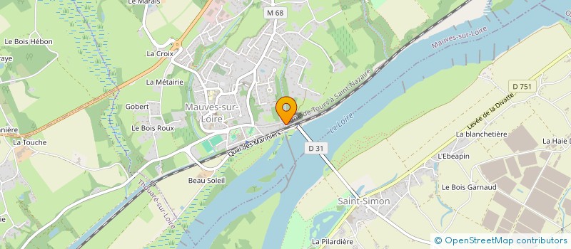 localisation de l'entreprise MONSIEUR FRANK ROMP à MAUVES-SUR-LOIRE
