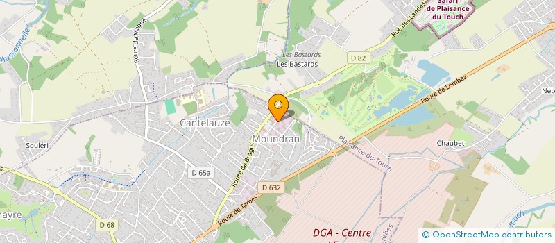 localisation de l'entreprise MONSIEUR FRANK ROUBY  FONSORBES