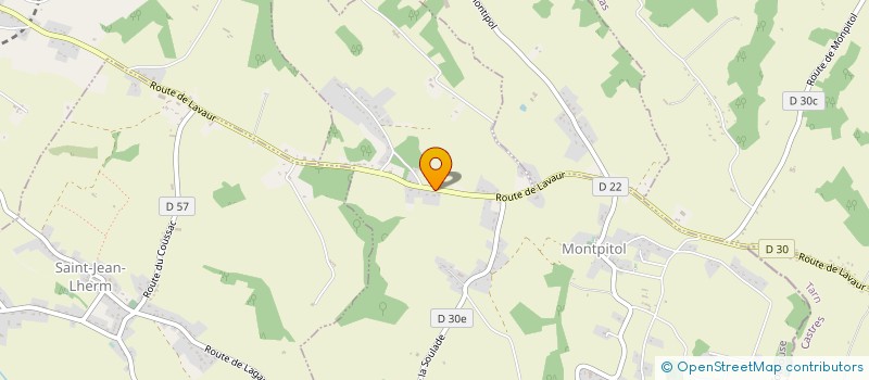 localisation de l'entreprise MONSIEUR FRANK SAMATAN  MONTASTRUC-LA-CONSEILLERE