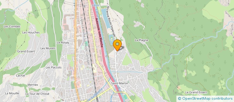 localisation de l'entreprise MONSIEUR FRANK SERNEELS  SALLANCHES