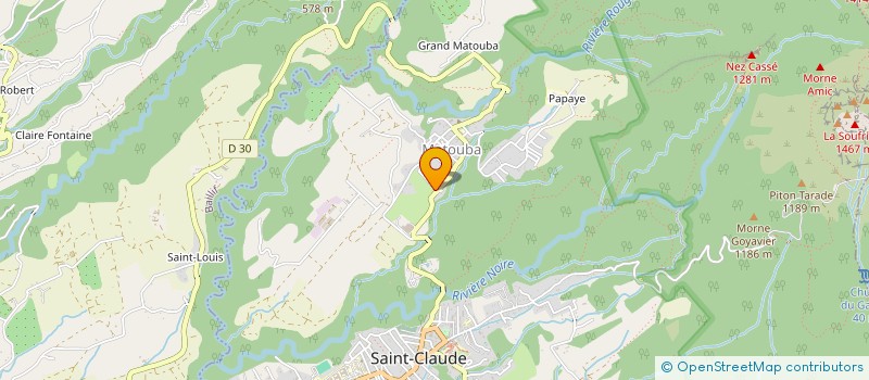 localisation de l'entreprise MONSIEUR FRANK SOURIANT à SAINT-CLAUDE