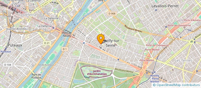 localisation de l'entreprise MONSIEUR FRANK SOYEZ à NEUILLY-SUR-SEINE