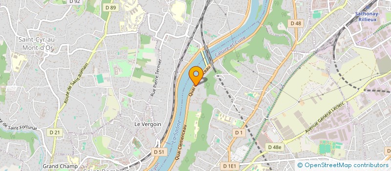 localisation de l'entreprise MONSIEUR FRANK SYDA  CALUIRE-ET-CUIRE