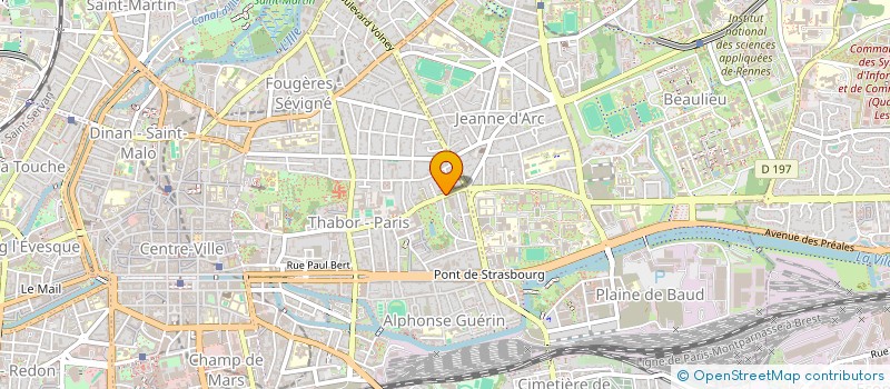 localisation de l'entreprise MONSIEUR FRANK TAVAKOLI à RENNES