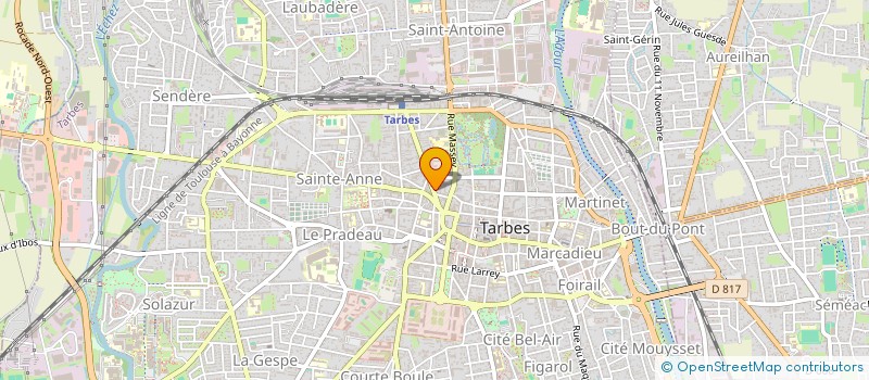 localisation de l'entreprise MONSIEUR FRANK TOULOUSE à TARBES