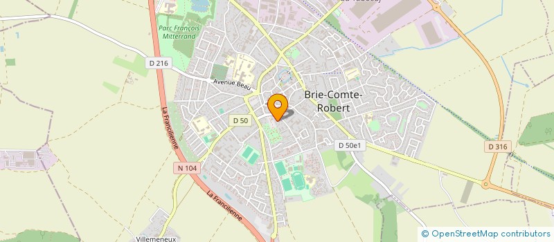 localisation de l'entreprise MONSIEUR FRANK VARELA PADILLA à BRIE-COMTE-ROBERT
