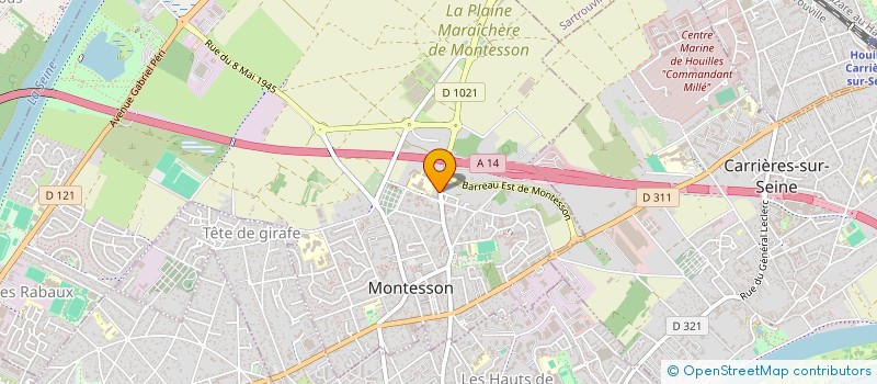 localisation de l'entreprise MONSIEUR FRANK VASSAL à MONTESSON