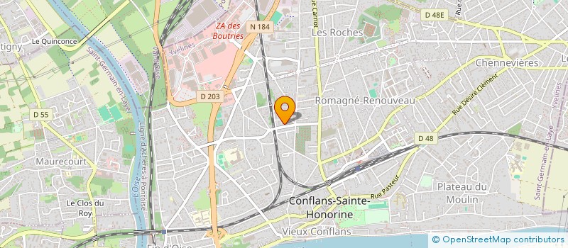 localisation de l'entreprise MONSIEUR FRANK ZITA  CONFLANS-SAINTE-HONORINE