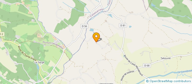 localisation de l'entreprise MONSIEUR FRANKC MIQUEL  LAFRANCAISE