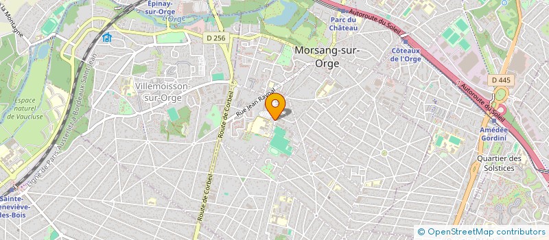 localisation de l'entreprise MONSIEUR FRANKIE CARRIERE  CHAMPIGNY