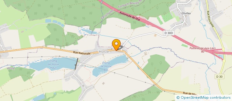 localisation de l'entreprise MONSIEUR FRANKIE GAUSS  HOLVING