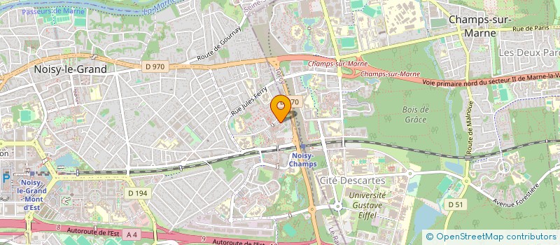 localisation de l'entreprise MONSIEUR FRANKLIN AKPAH  VILLEMOMBLE