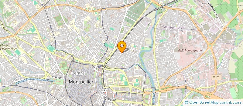 localisation de l'entreprise MONSIEUR FRANKLIN BAULT à MONTPELLIER