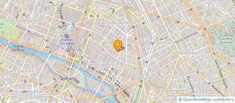 localisation de l'entreprise MONSIEUR FRANKLIN BELINGARD  PARIS