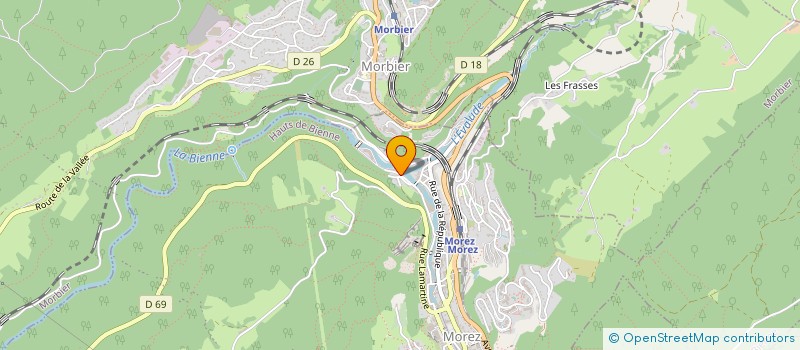localisation de l'entreprise MONSIEUR FRANKLIN DAL CASTELLO à HAUTS DE BIENNE