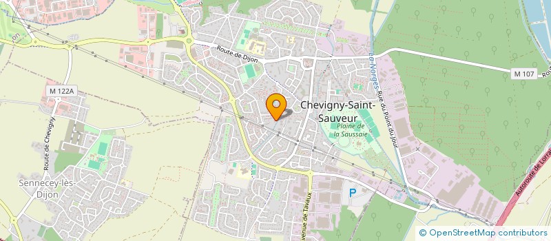 localisation de l'entreprise MONSIEUR FRANKLIN NIQUET à CHEVIGNY-SAINT-SAUVEUR
