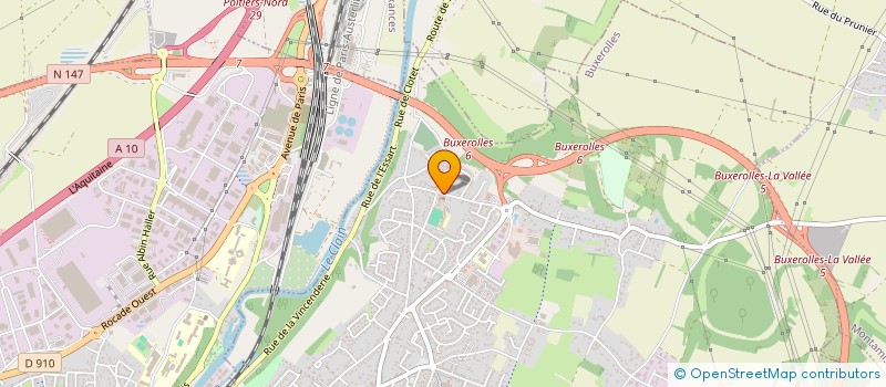 localisation de l'entreprise MONSIEUR FRANKY ENYEGUE MENYENG  MEZIERES-SUR-SEINE