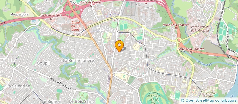 localisation de l'entreprise MONSIEUR FRANKY HORNEC à NANTES