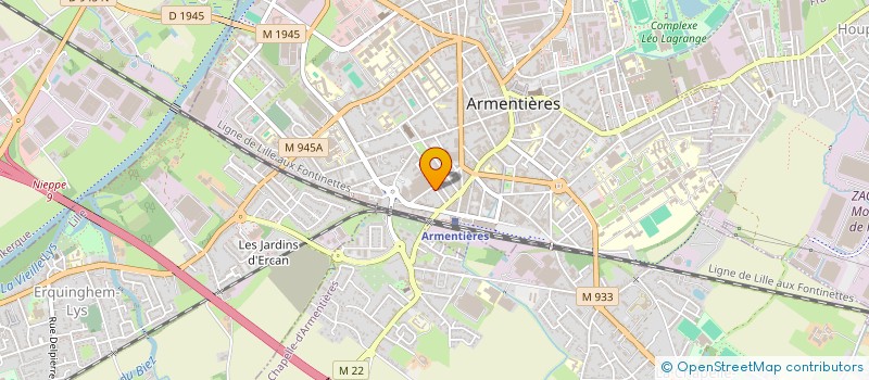 localisation de l'entreprise MONSIEUR FRANKY LEUNDEU TIENTCHEU  ARMENTIERES