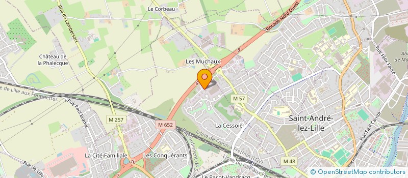localisation de l'entreprise MONSIEUR FRANKY LUBREZ à LAMBERSART