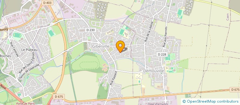 localisation de l'entreprise MONSIEUR FRANKY STRAINOVIC  GIBERVILLE