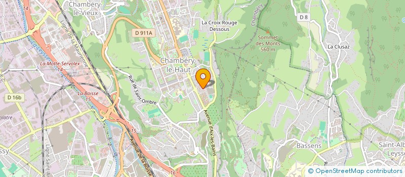 localisation de l'entreprise MONSIEUR FRANKY ZE NGANKAM  CHAMBERY