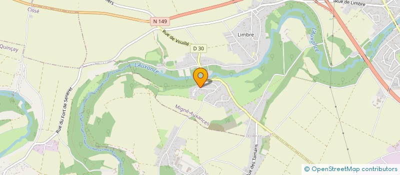 localisation de l'entreprise MONSIEUR FRANOIS ALAIN FERNAN CASASSUS-BUILHE  MIGNE-AUXANCES