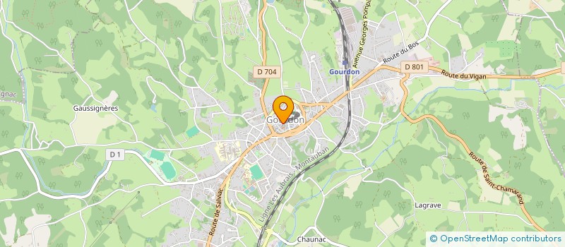 localisation de l'entreprise MONSIEUR FRANS AARTS  GOURDON