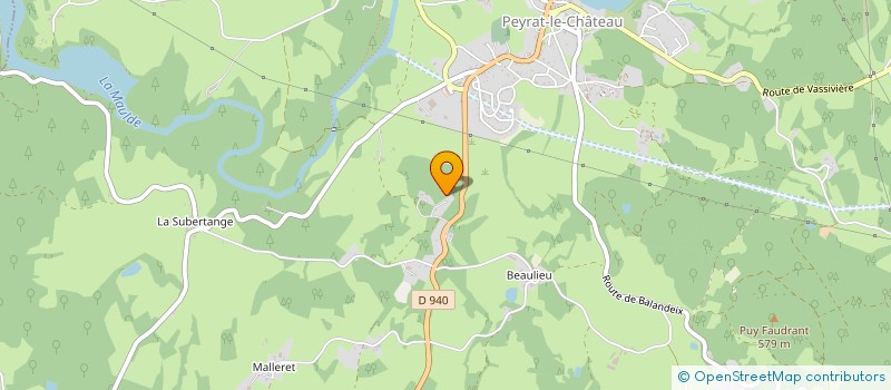 localisation de l'entreprise MONSIEUR FRANS MIDDELKOOP à PEYRAT-LE-CHATEAU