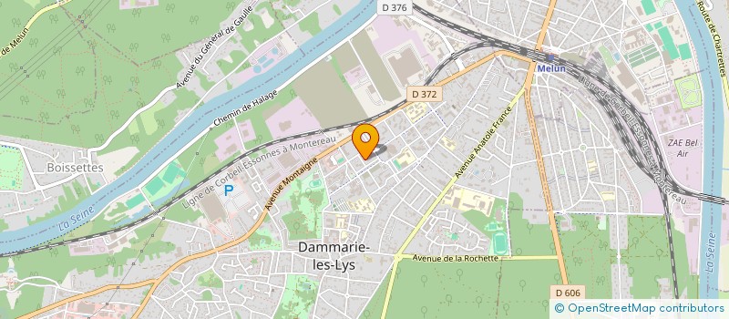 localisation de l'entreprise MONSIEUR FRANSCECO CERRA à DAMMARIE-LES-LYS