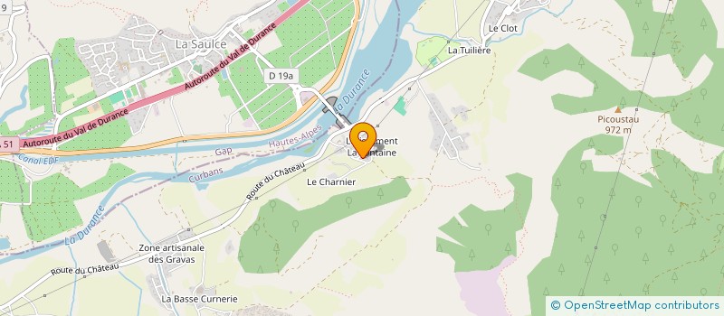 localisation de l'entreprise MONSIEUR FRANSCESCO ALLEGRA à CURBANS