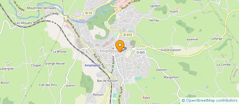 localisation de l'entreprise MONSIEUR FRANSISCO DA SILVA GONCALVES à AMPLEPUIS
