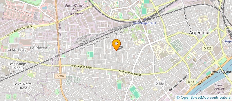 localisation de l'entreprise MONSIEUR FRANSO ALERTE  ARGENTEUIL