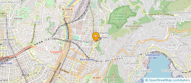 localisation de l'entreprise MONSIEUR FRANSO PAVALEC à NICE