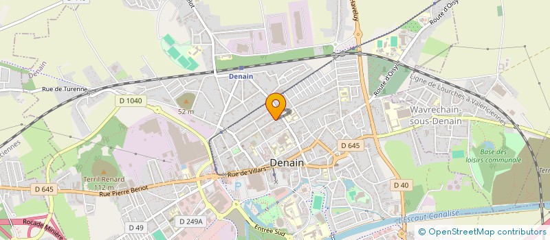 localisation de l'entreprise MONSIEUR FRANT STANESCU  DENAIN