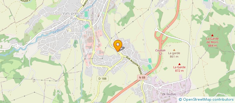 localisation de l'entreprise MONSIEUR FRANTISEK GABOR  LE PUY-EN-VELAY