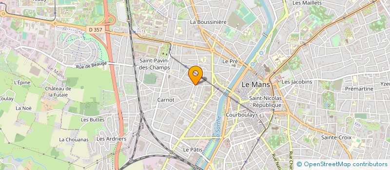 localisation de l'entreprise MONSIEUR FRANTZ AGARANDE  LE MANS