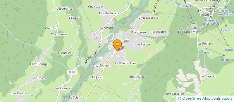 localisation de l'entreprise MONSIEUR FRANTZ ALBRECHT à HABERE-LULLIN