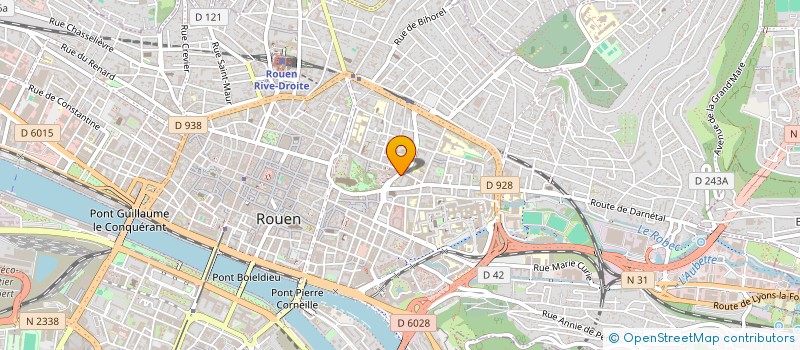 localisation de l'entreprise MONSIEUR FRANTZ BONHOMME  ROUEN