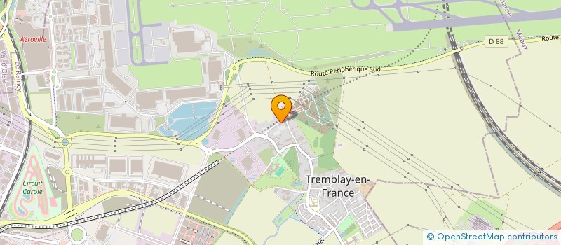 localisation de l'entreprise MONSIEUR FRANTZ BOSSE à TREMBLAY-EN-FRANCE