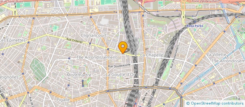 localisation de l'entreprise MONSIEUR FRANTZ COLI JERRY SANON  PARIS