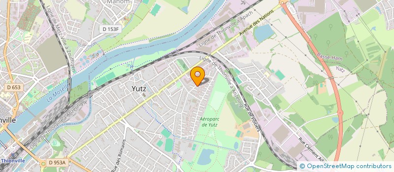 localisation de l'entreprise MONSIEUR FRANTZ DALMASIE  YUTZ