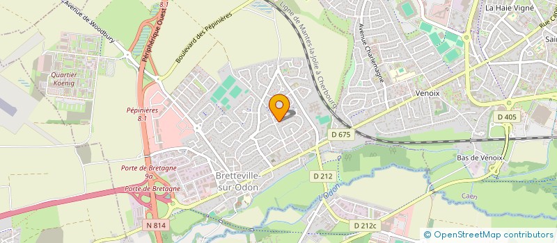 localisation de l'entreprise MONSIEUR FRANTZ DELAUNAY  BRETTEVILLE-SUR-ODON