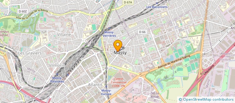 localisation de l'entreprise MONSIEUR FRANTZ DOR à MASSY