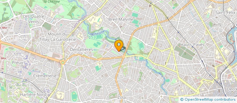 localisation de l'entreprise MONSIEUR FRANTZ GRANVORKA à NANTES