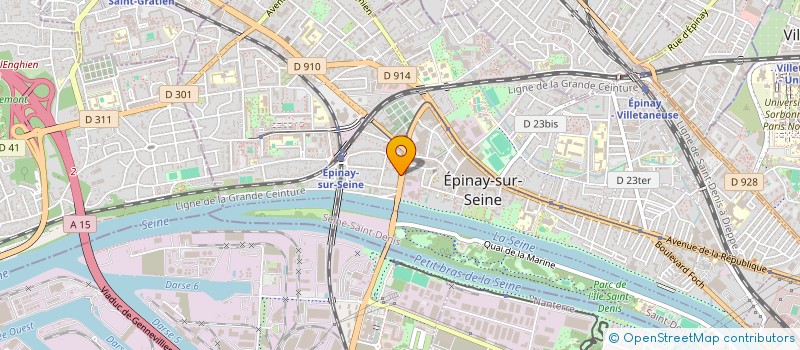 localisation de l'entreprise MONSIEUR FRANTZ GUILLAUME à EPINAY SUR SEINE