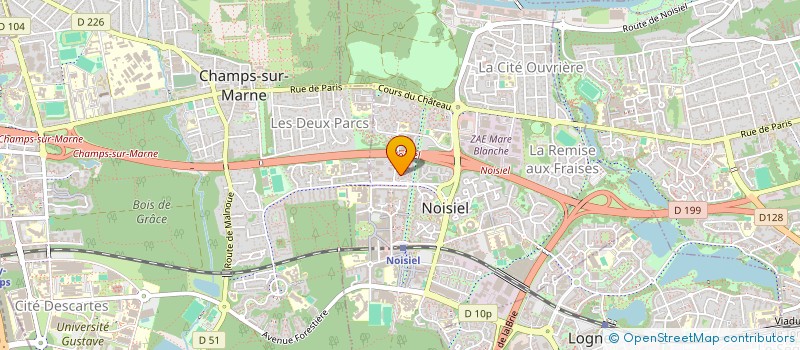 localisation de l'entreprise MONSIEUR FRANTZ GUINEZ  NOISIEL