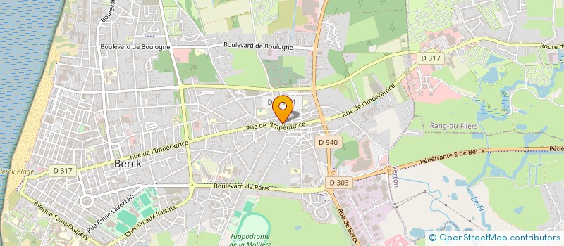localisation de l'entreprise MONSIEUR FRANTZ HAGNERE à BERCK